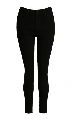 Jean push up skinny noir stretch