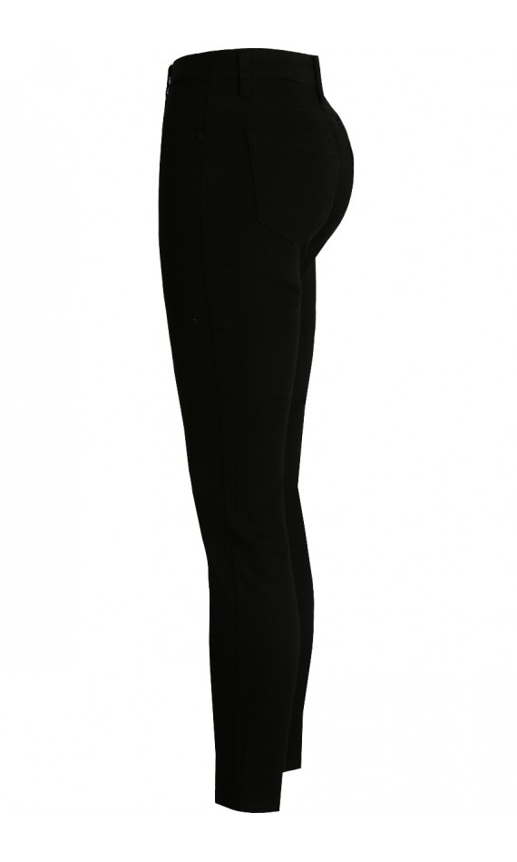 Jean push up skinny noir stretch