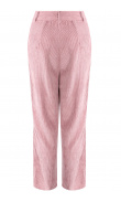 Pantalon en velours rose