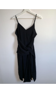 Robe noire à nouer