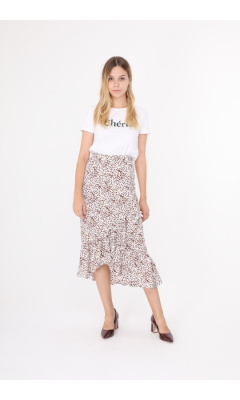 Printed skirt